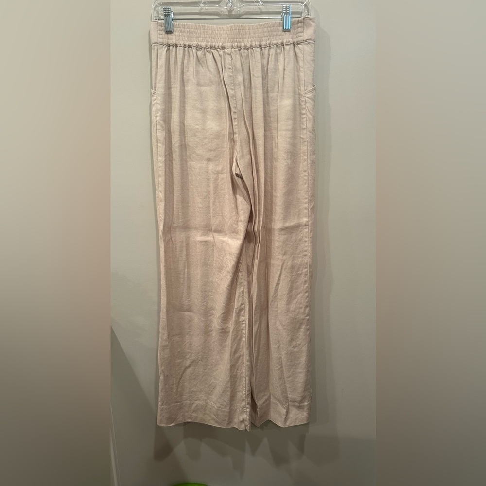 Cabi Traipse Trouser Pleated Wide Leg Neutral Career Staple Business Casual Sz4 - Picture 4 of 11